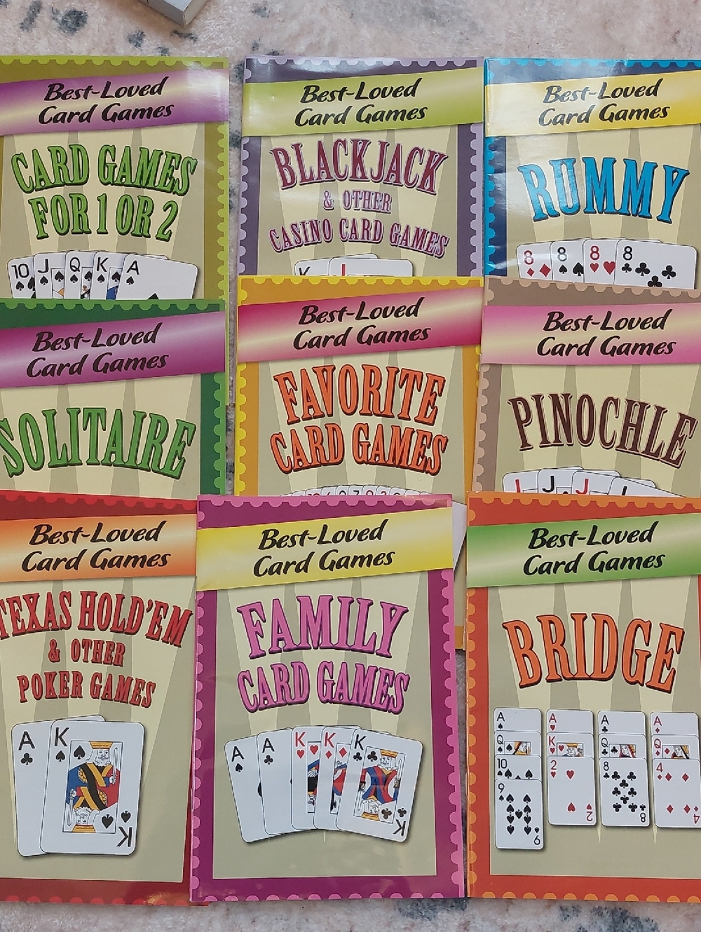 Collection - Assorted Card Game Books